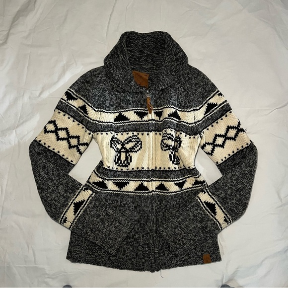TNA talula cowichan sea to sky sweater - Picture 1 of 7